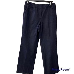 Talbots polished denim pants size 6